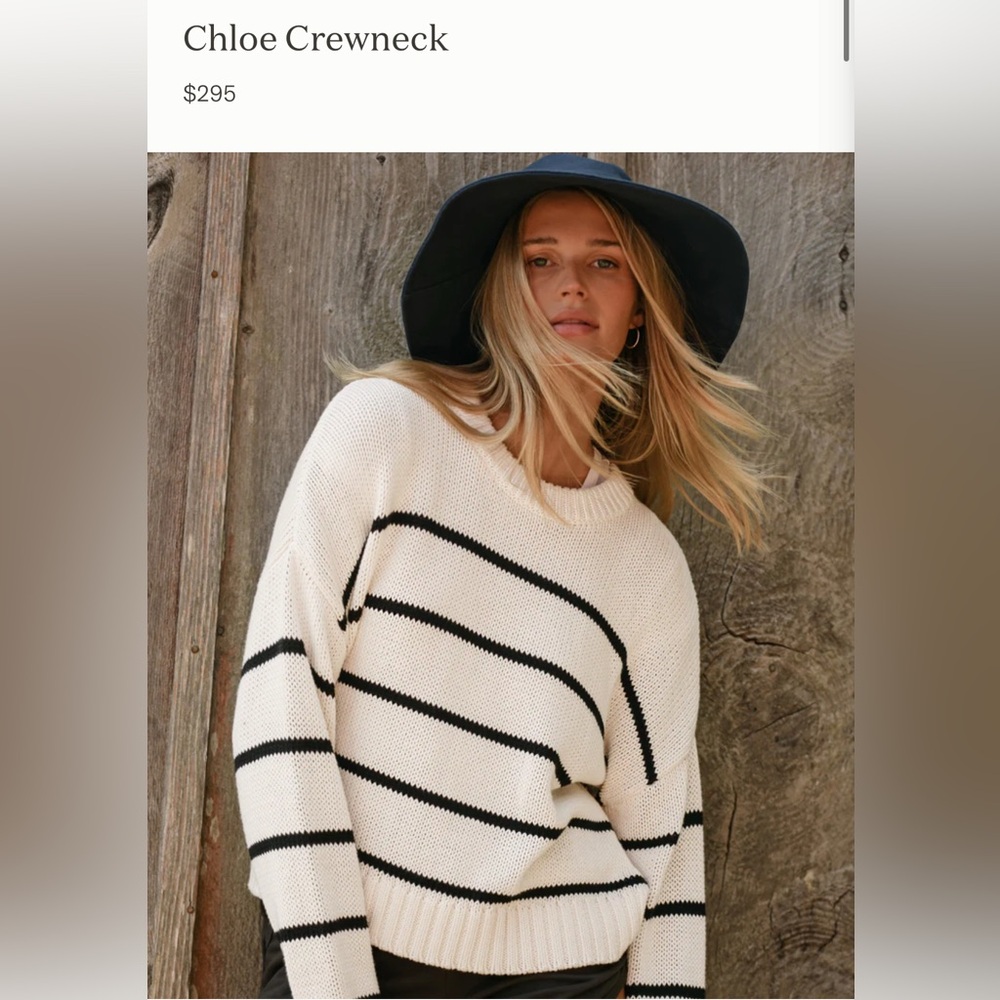 Jenni Kayne Chloe Sweater size small